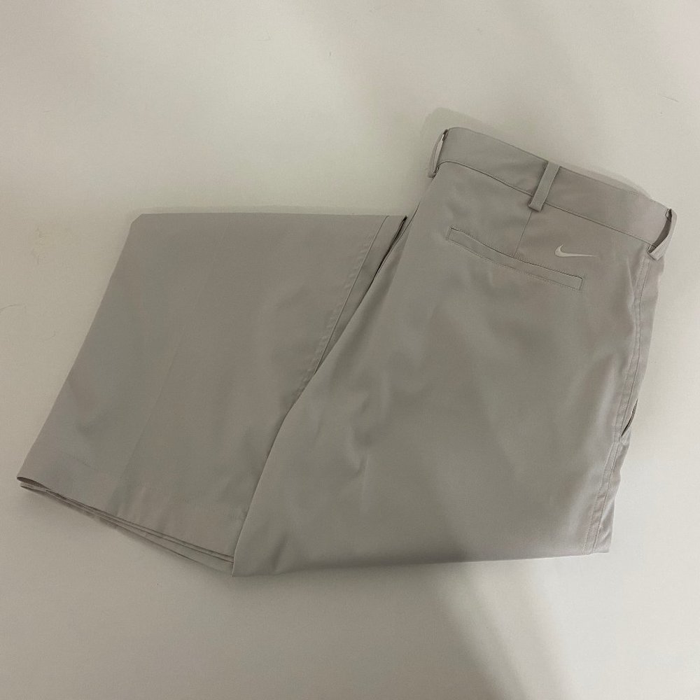 Nike Men’s Light Gray Golf Pants - Performance Stretch